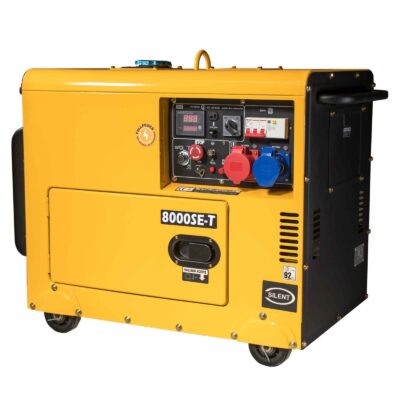 Generator diesel Full Power KOMPAK K8000SE-T, 7.9 kVA, 230/400 V, insonorizat