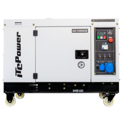 Generator diesel monofazat ITC Power DG10000SE, 8,5 kW, insonorizat, AVR
