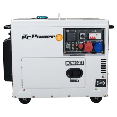 Generator diesel Full Power ITC Power DG7800SE-T, 6 kW / 7,9 kVA, 230/400 V, insonorizat