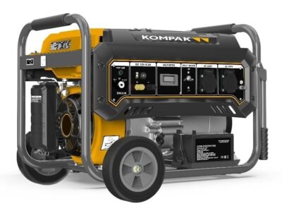 Generator pe benzina KOMPAK K3500E, 3.5 kW, monofazat, pornire electrica