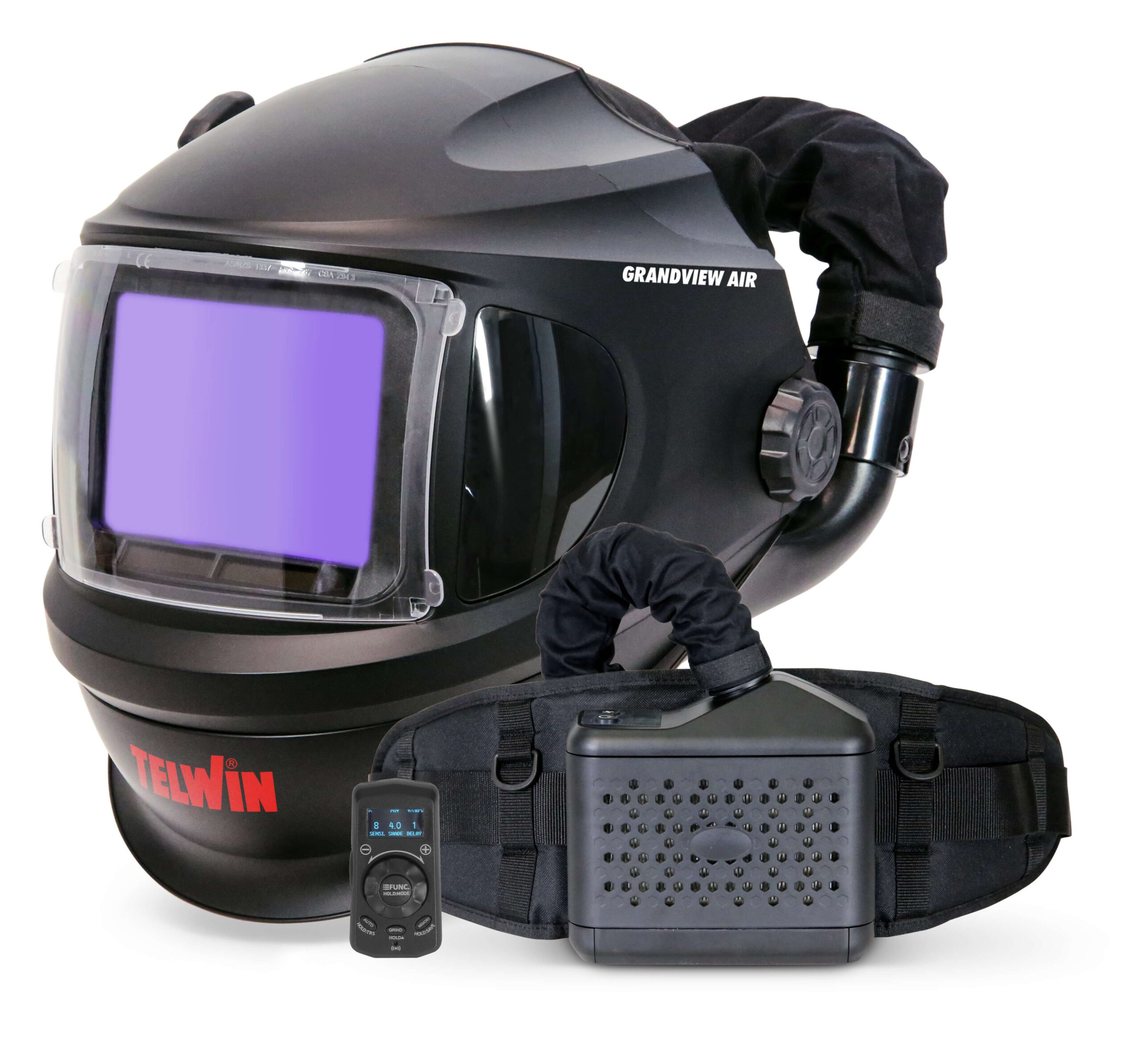 grandview-air-papr-masca-de-sudura-automata-telwin-cu-sistem-respirator-purificator-de-aer GRANDVIEW AIR PAPR - Masca de sudura automata Telwin, cu sistem respirator purificator de aer - imagine 1