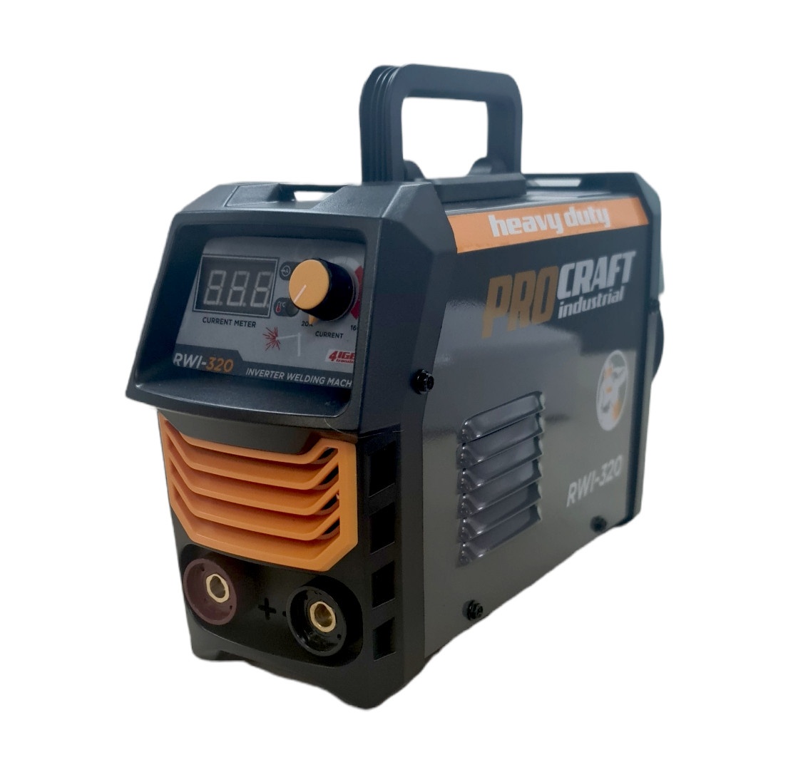 Invertor MMA Procraft RWI 320, Profesional, Heavy Duty, Tranzistori IGBT Masca – SimpleTools Invertor MMA Procraft RWI 320, Profesional, Heavy Duty, Tranzistori IGBT Masca - SimpleTools