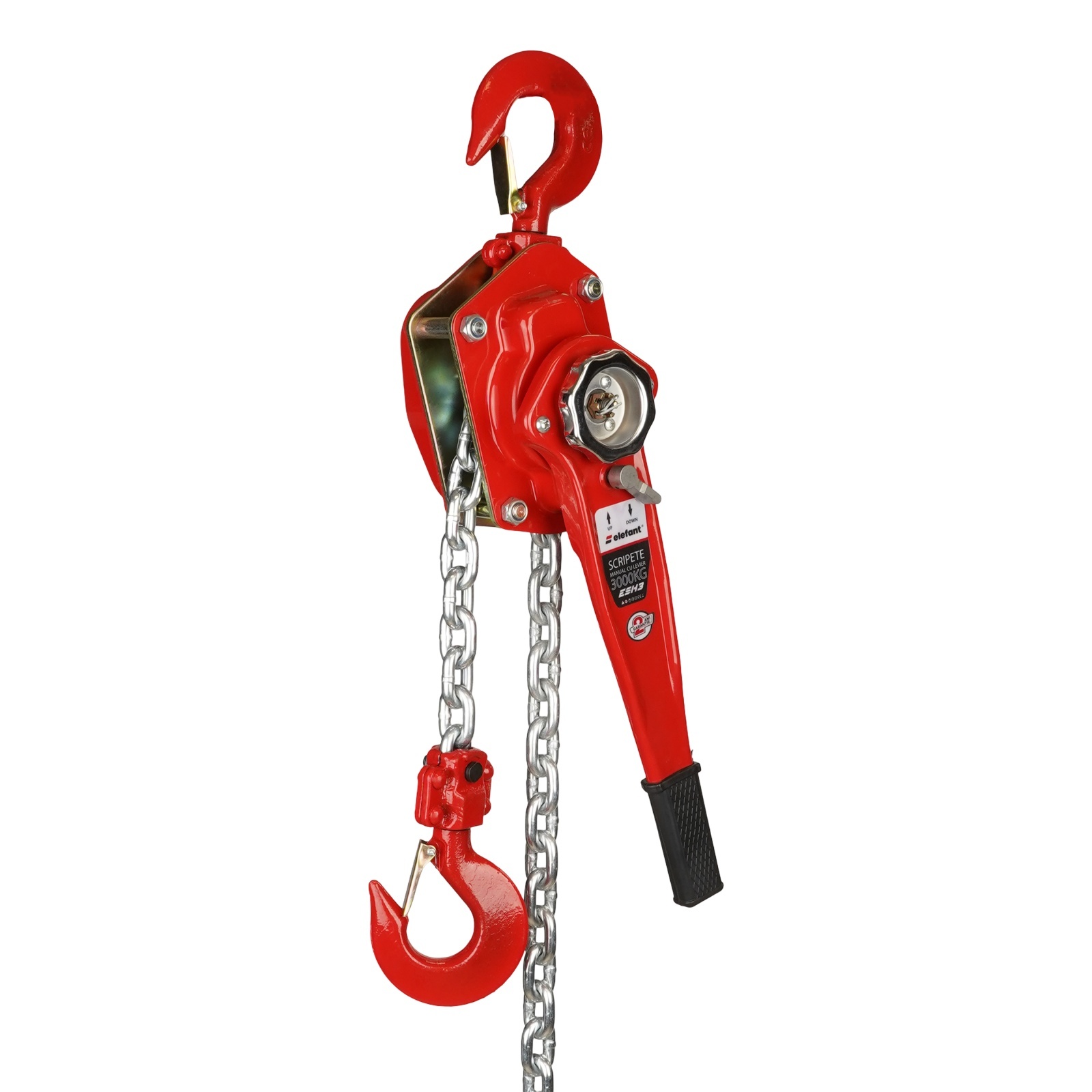 Macara manuală cu levier 3000 kg cu lanț 1,5 m ELEFANT ESH-3 – SimpleTools Macara manuală cu levier 3000 kg cu lanț 1,5 m ELEFANT ESH-3 - SimpleTools