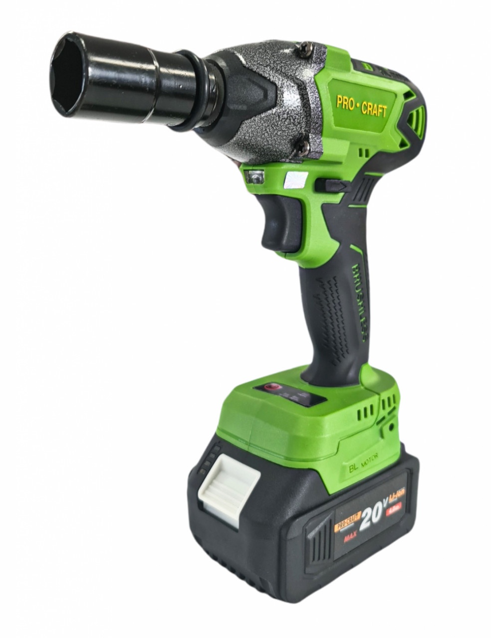 Masina de insurubat cu acumulator, cu impact Procraft PWA20 20V, 4 Ah, 2200 rotatii, 350 Nm - SimpleTools