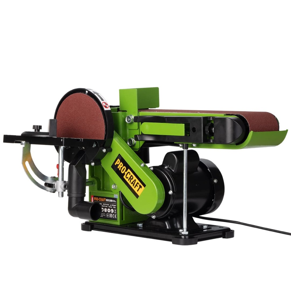masina-de-slefuit-cu-disc-si-banda-procraft-bds380-380w-disc-150-mm108390345 Masina de slefuit cu disc si banda PROCRAFT BDS380, 380W, disc 150 mm, banda 914 x 100 mm - imagine 1