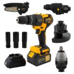 Multifunctional 5 in 1 pe acumulator ROTOR RTS2 , 24000 rot/min, 21V/3Ah, Brushless - SimpleTools