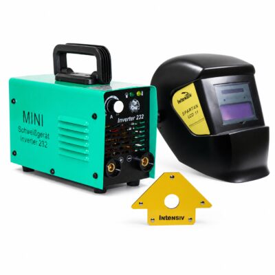 Pachet sudură MMA Intensiv Inverter 232, mască SPARTAN 11 și magnet MAG 22