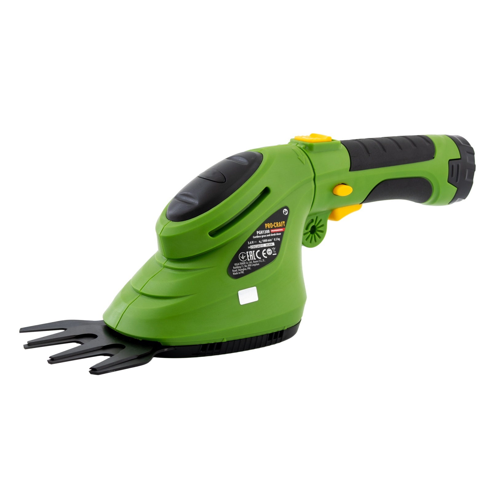 PGH1300 Foarfeca pentru iarba si arbusti cu acumulator PROCRAFT – SimpleTools PGH1300 Foarfeca pentru iarba si arbusti cu acumulator PROCRAFT - SimpleTools