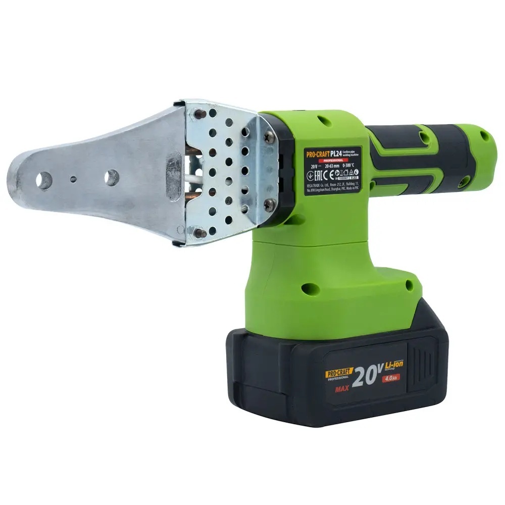Plită PPR cu acumulator PROCRAFT PL24 20V / 4Ah, NU VINE INSOTIT DE ACUMULATOR, INCARCATOR – SimpleTools Plită PPR cu acumulator PROCRAFT PL24 20V / 4Ah, NU VINE INSOTIT DE ACUMULATOR, INCARCATOR - SimpleTools
