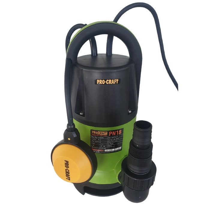 PN18 Pompa submersibila apa murdara PROCRAFT – SimpleTools PN18 Pompa submersibila apa murdara PROCRAFT - SimpleTools
