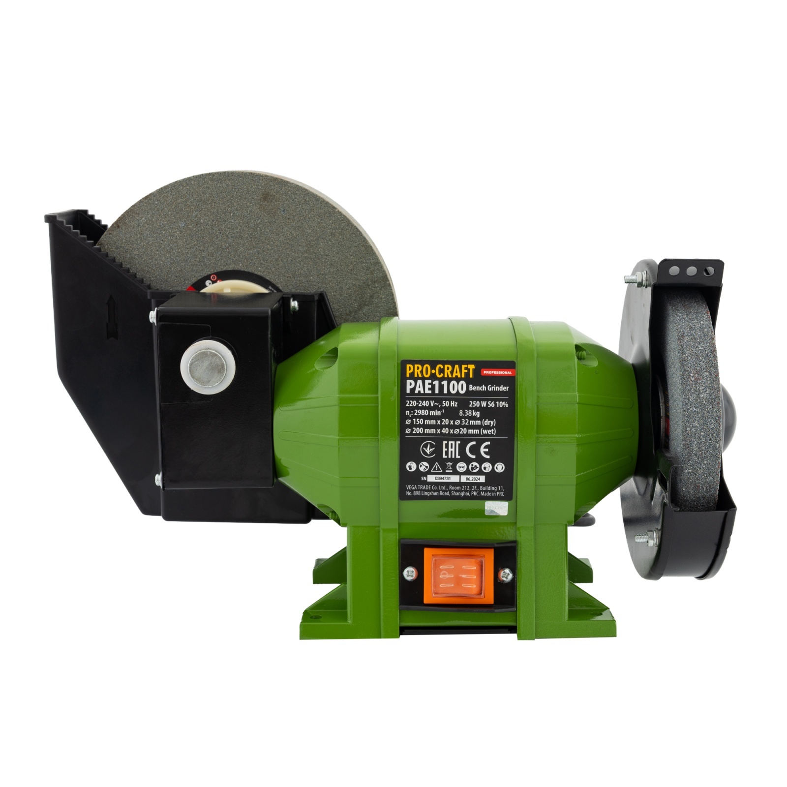 Polizor de banc PROCRAFT PAE1100 , 250 W 2980 rot/min – SimpleTools Polizor de banc PROCRAFT PAE1100 , 250 W 2980 rot/min - SimpleTools