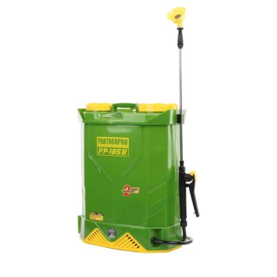 Pompa de stropit cu acumulator 18L PartnerPro PP-18SB, 12V / 8Ah, 2.6 L/min
