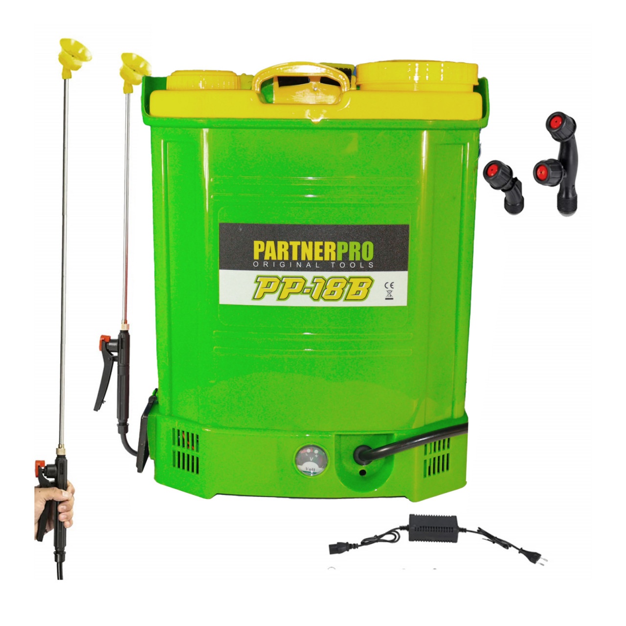 Pompa de stropit cu acumulator 18L, PartnerPro PP18B – SimpleTools Pompa de stropit cu acumulator 18L, PartnerPro PP18B - SimpleTools
