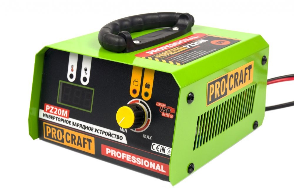 PROCRAFT PZ20M, Incarcator invertor auto – SimpleTools PROCRAFT PZ20M, Incarcator invertor auto - SimpleTools