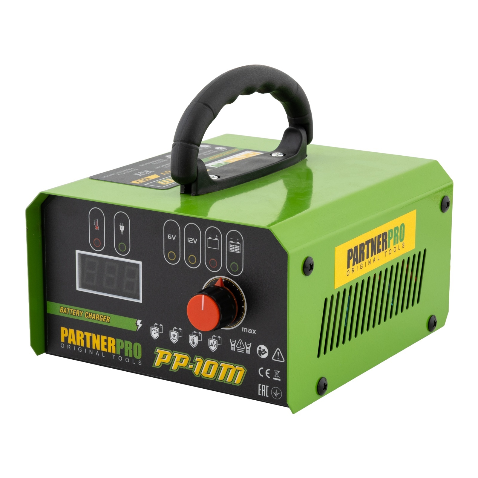 Redresor auto PARTNER PRO PP-10M, 6/12 V, 220 V – SimpleTools Redresor auto PARTNER PRO PP-10M, 6/12 V, 220 V - SimpleTools