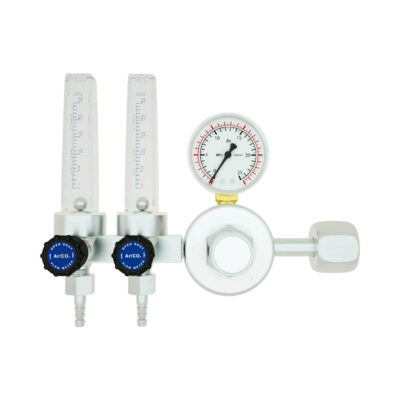 Reductor Presiune Argon/CO2 cu manometru si doua rotametru