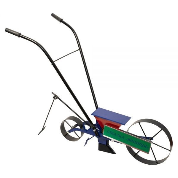 Semanatoare mecanica tip bicicleta Vinita, buncar seminte 2.5 L, 3 – 4 km/h – SimpleTools Semanatoare mecanica tip bicicleta Vinita, buncar seminte 2.5 L, 3 - 4 km/h - SimpleTools