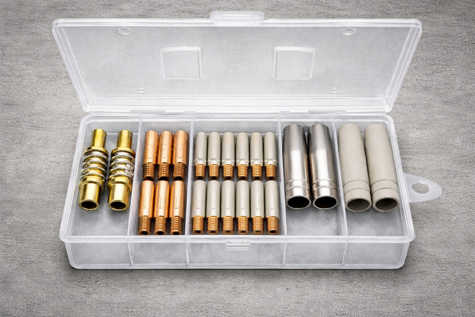 set-33-consumabile-pentru-pistolet-mig-mag-150a Set 33 consumabile pentru pistolet MIG MAG 150A - imagine 1