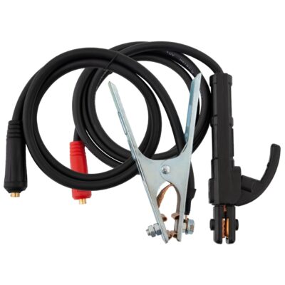 Set cablu cu cleste de sudura cablu cu cleste de masa, 12 mm, 300A, Rotor