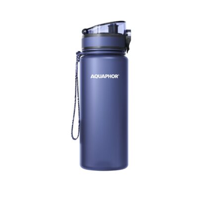 Sticlă cu filtru City 650 ml (Culoare: Albastru închis)