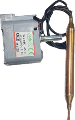 Termostat 0-45°C, 250V 16A