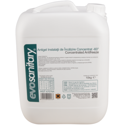 Antigel Instalatii de Incalzire Concentrat - 60 grade (10 kg).