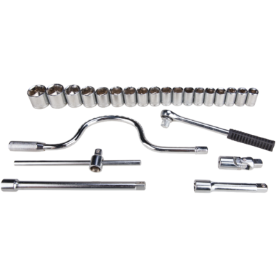 Chei Tubulare cu Accesorii (24 bucati) / S[mm]: 10-32