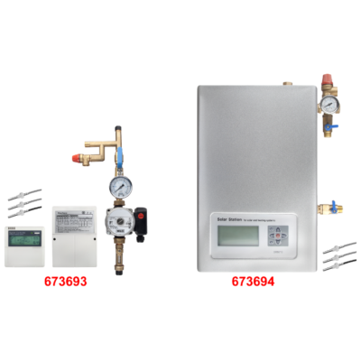 Statie Automatizare Panou Solar Presurizat / T: Apa Calda si Incalzire SR961S