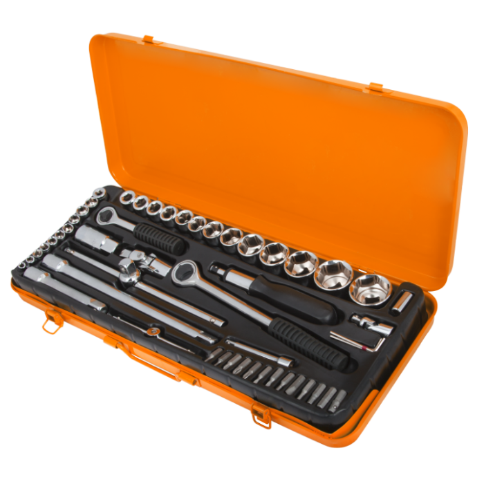 Chei Tubulare cu Accesorii (52 bucati) / S[mm]: 4-32 - SimpleTools