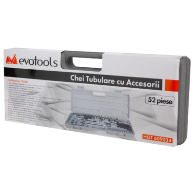Chei Tubulare cu Accesorii (52 bucati) / S[mm]: 4-32 - SimpleTools