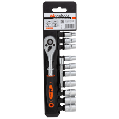Chei Tubulare cu Accesorii (12 bucati) / S[mm]: 5-13 - SimpleTools