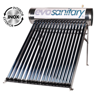 Sistem Panou Solar Presurizat cu Tuburi Heat Pipe SPP-470-H58/1800-18 C INOX S / Vr[l]: 150; T[buc]: 18; Dt[mm]: 58; Ltub[mm]: 1800