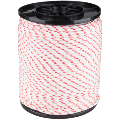 Cordelina PP 1001 Rola / G[mm]: 10; L[m]: 100; C: Alb/Rosu; S[kg]: 1020 - SimpleTools