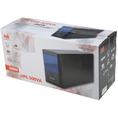UPS 500VA/300W 2 Porturi si Display LCD / P[W]: 500VA/300W - SimpleTools
