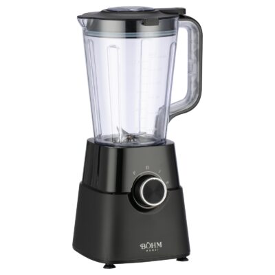 Blender de masa BÖHM Home BTBP60B15, 600 W, 1,5 L, 2 viteze + Pulse, 4 lame