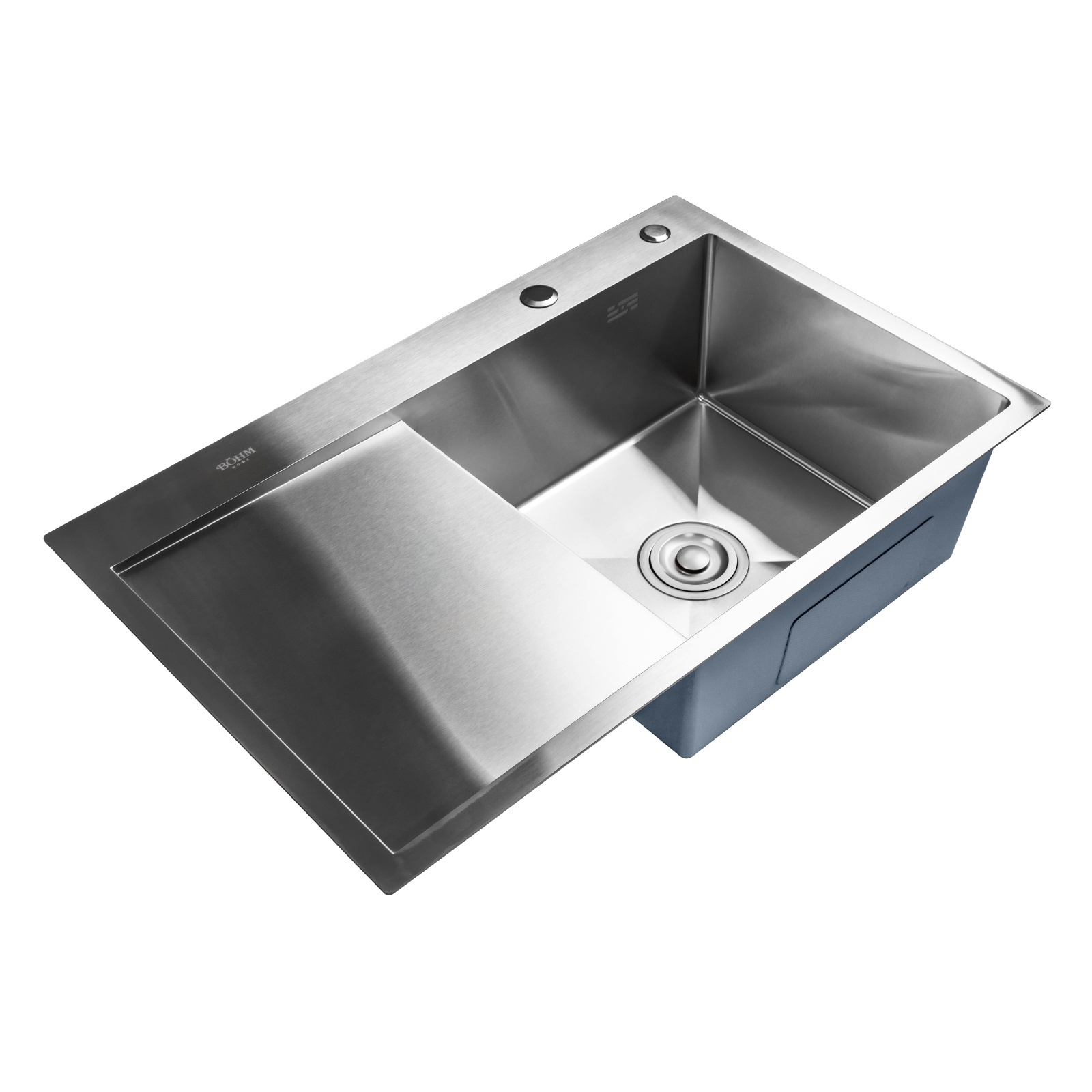 Chiuveta Bucatarie Inox alimentar SUS304 BÖHM BH7849RS Satin 780x490x220 mm – SimpleTools Chiuveta Bucatarie Inox alimentar SUS304 BÖHM BH7849RS Satin 780x490x220 mm - SimpleTools