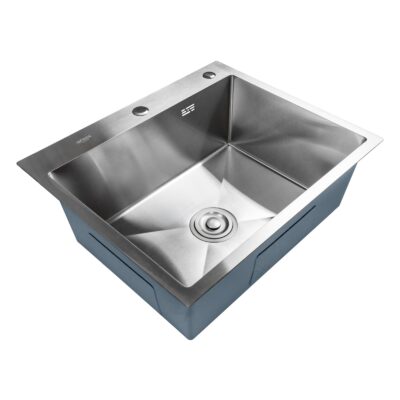 Chiuvetă de bucătărie din inox alimentar SUS304 BH6050S BÖHM Satin 600X500X220 mm