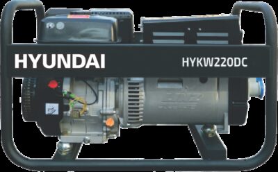 Generator de curent cu sudura Hyundai HYKW220DC-M, 5,5 kVA, monofazat