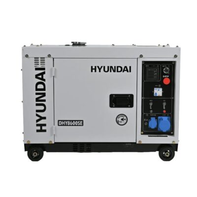 Generator diesel insonorizat monofazat Hyundai DHY8600SE, 6,3 kW, 230 V