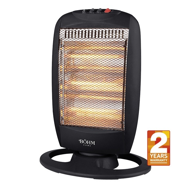 Încălzitor electric cu halogen BHH05 BÖHM, 3 trepte de putere 400/800/1200 W, Suprafața de încălzire 20-25 m² – SimpleTools Încălzitor electric cu halogen BHH05 BÖHM, 3 trepte de putere 400/800/1200 W, Suprafața de încălzire 20-25 m² - SimpleTools
