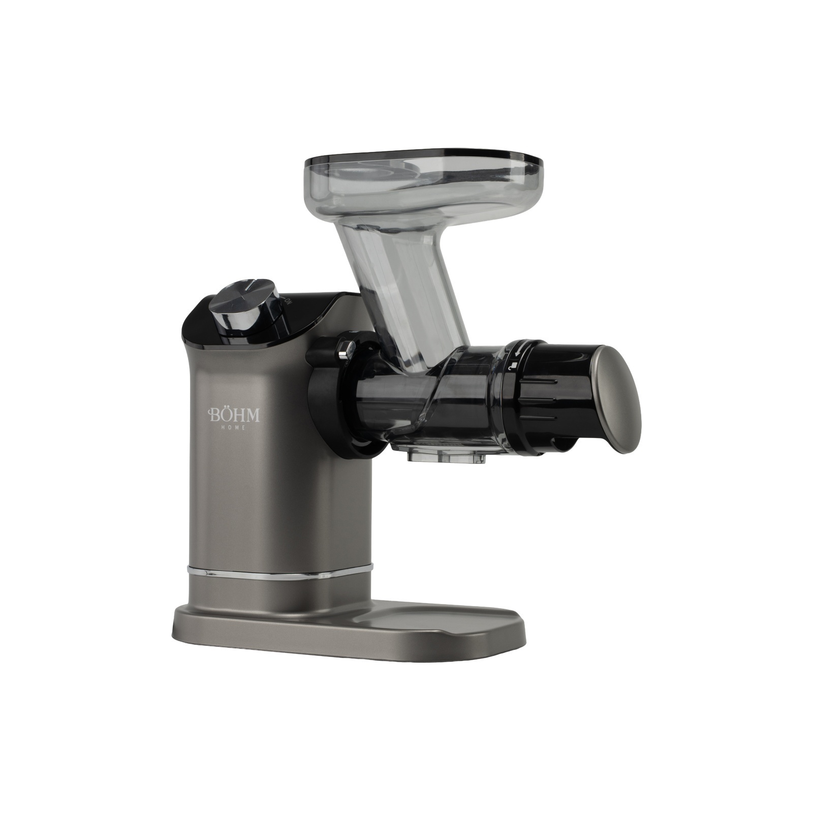 Storcător de fructe și legume cu presare la rece și răzătoare multifuncțională, 150 W,Material Fără BPA, BÖHM BM1533SM – SimpleTools Storcător de fructe și legume cu presare la rece și răzătoare multifuncțională, 150 W,Material Fără BPA, BÖHM BM1533SM - SimpleTools