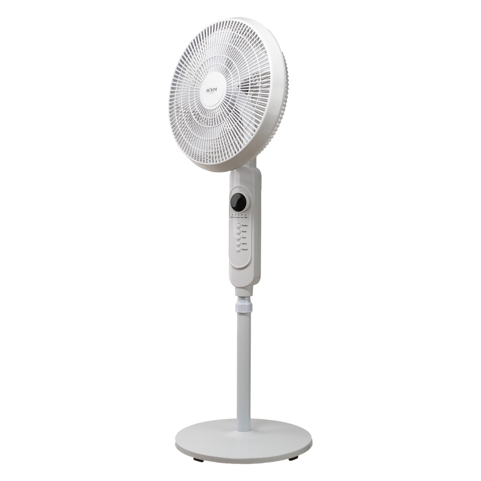 ventilator-de-podea-16-bohm-bf403rc-5b-numar-viteze-3-45w-reglaj-pe104109300 Ventilator de Podea 16" BÖHM BF403RC-5B Număr viteze 3, 45W, Reglaj pe inaltime pana la 125 cm, Functie de oscilatie 75° - imagine 1
